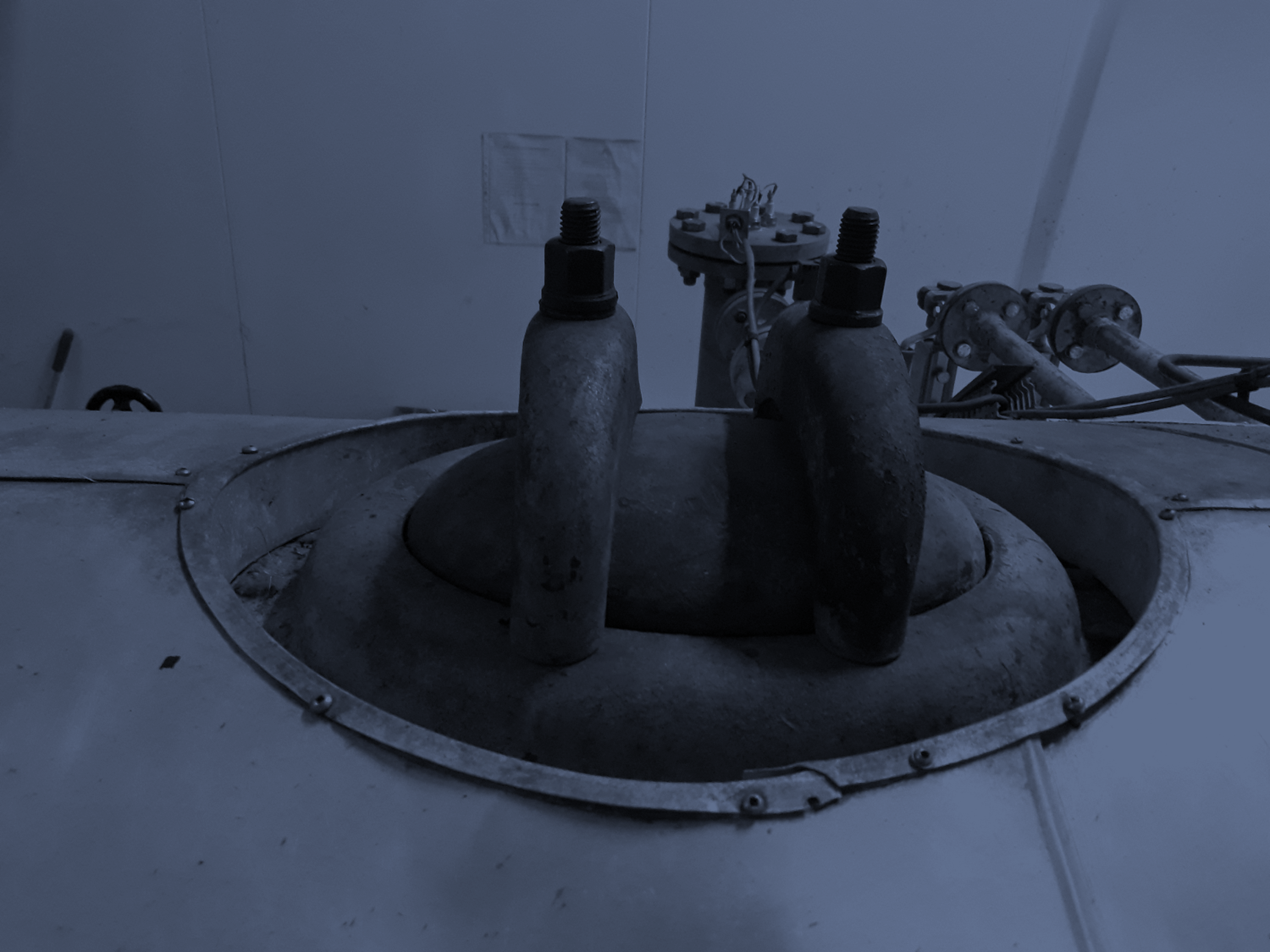 Trou d'homme avant isolation