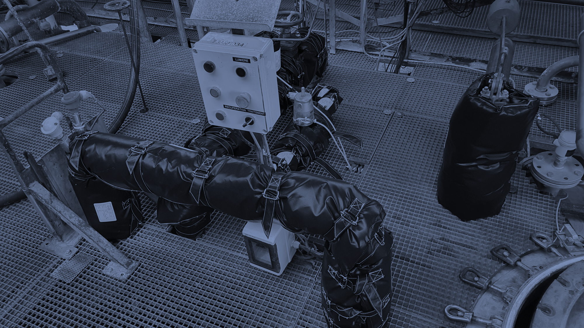 Isolation tuyauterie vapeur zone ATEX